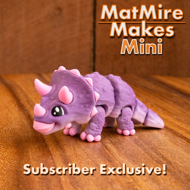 MatMire Makes Mini 迷你三角龙-创客之家