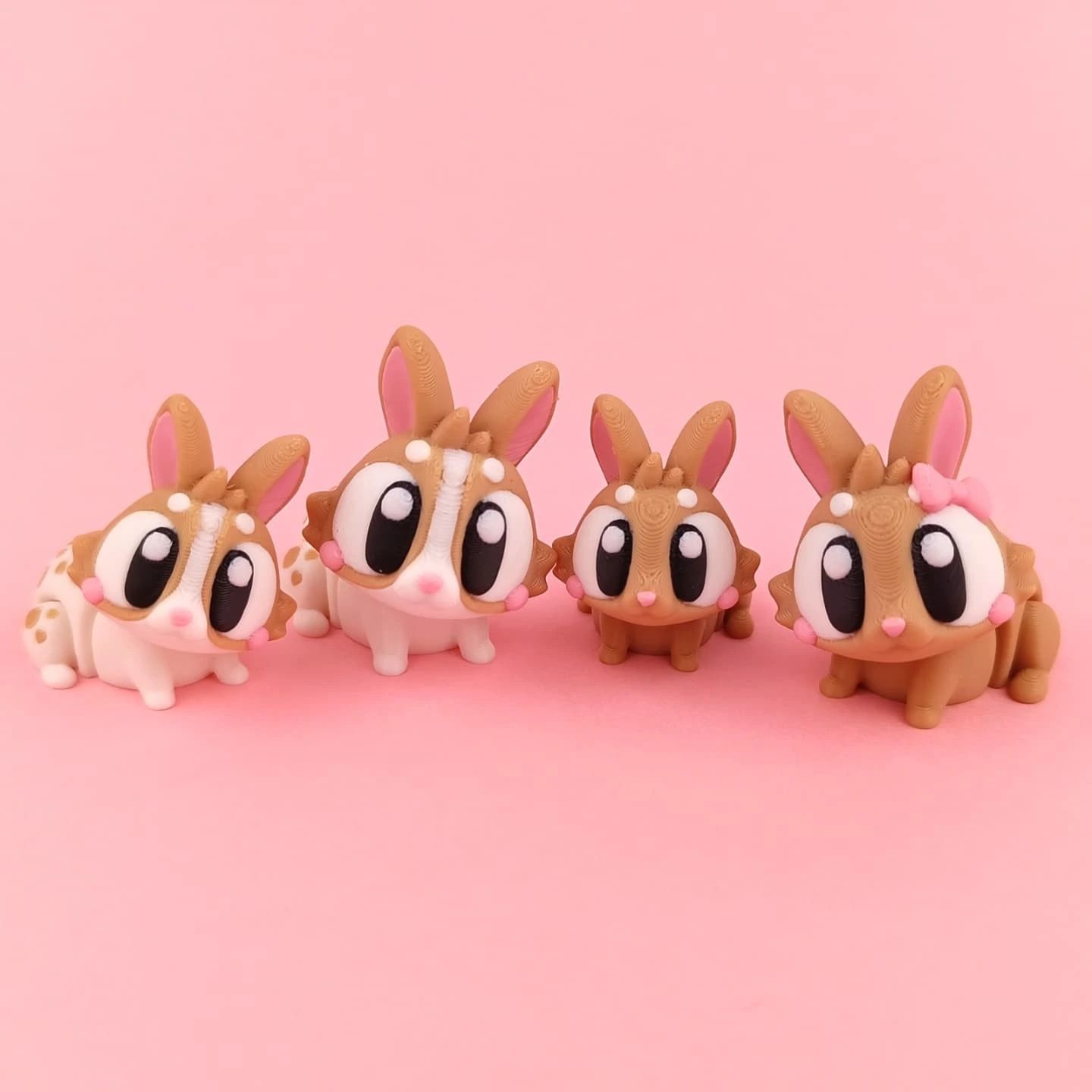 3DGOB NO:031 小兔子和蛋 Flexi_bunnies-创客之家
