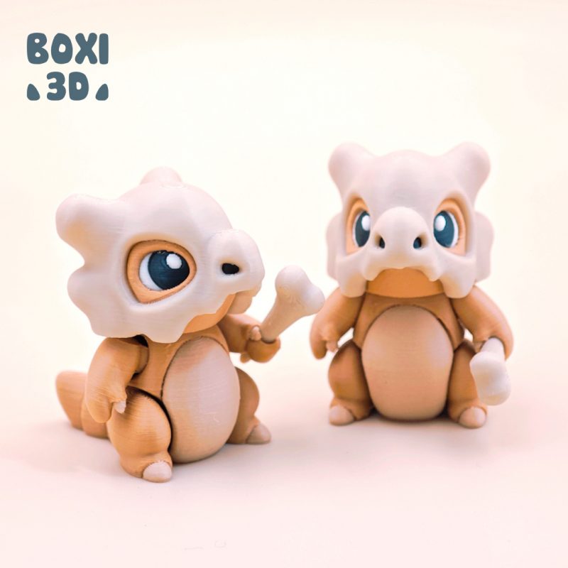 BOXI3D NO:036 卡拉卡拉Boxi3D_Cubone-创客之家