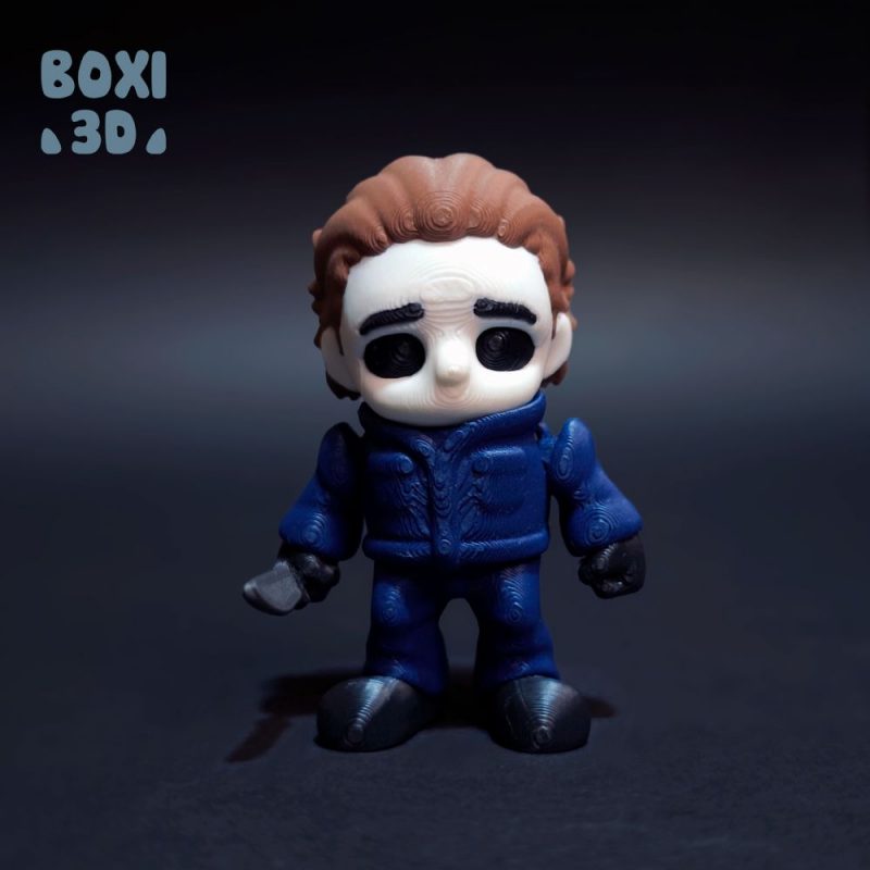 BOXI3D NO:019 迈克尔·迈尔斯 Boxi3D_Michael Myers-创客之家