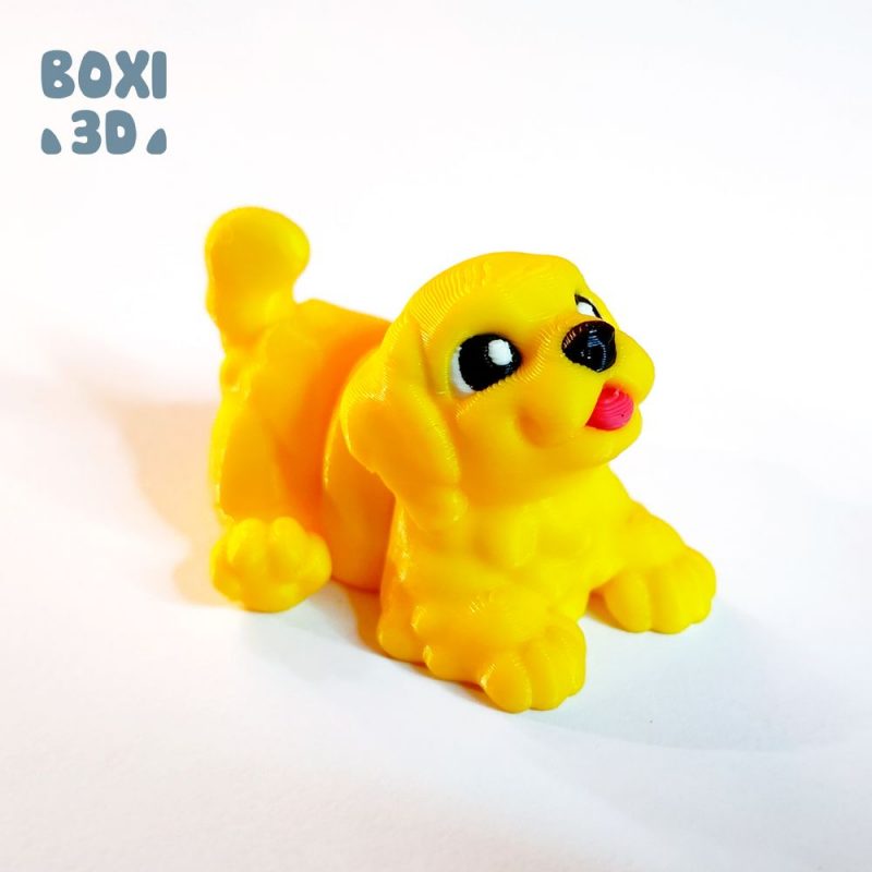 BOXI3D NO:016 金毛犬 Boxi3D- Golden Retriever-创客之家