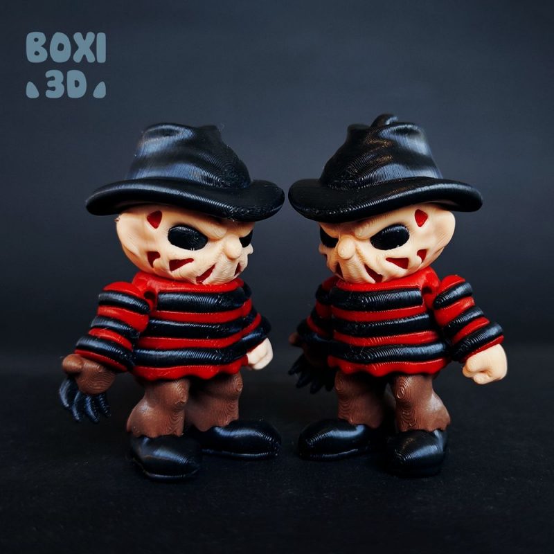 BOXI3D NO:012 弗莱迪 Freddy Krueger-创客之家