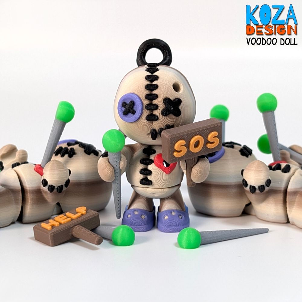 Koza Design NO:002 巫毒娃娃-创客之家