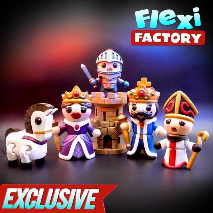 Flexi Factory 象棋人物-创客之家