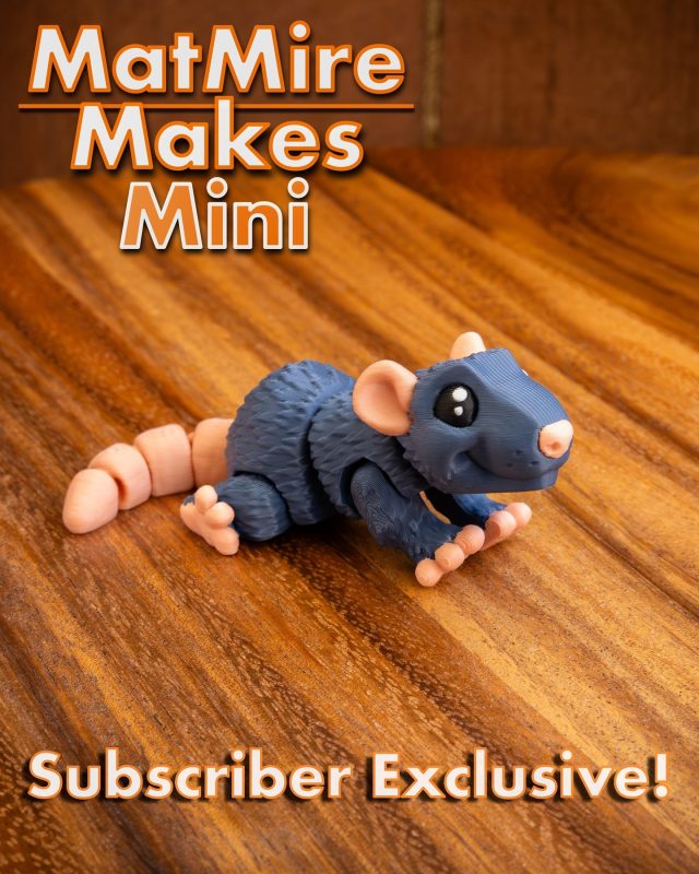 MatMire Makes Mini 迷你小老鼠2-创客之家