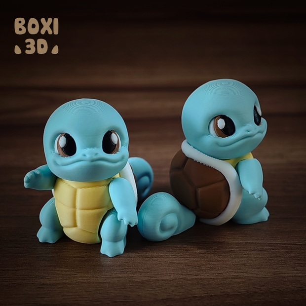 BOXI3D 杰尼龟-创客之家