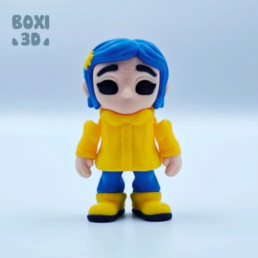BOXI3D NO:025 卡罗琳 Coraline-创客之家