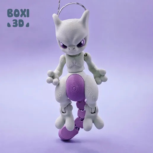 BOXI3D NO:033 超梦 Mewtwo-创客之家