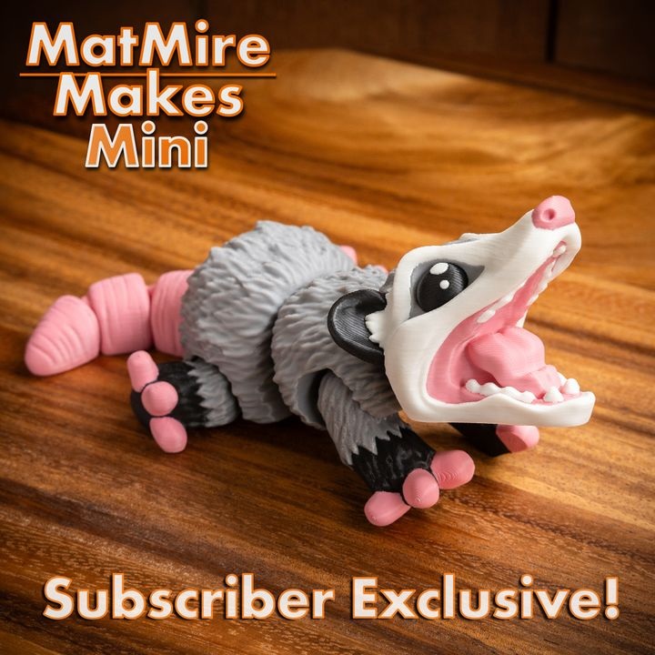 MatMire Makes Mini 迷你负鼠-创客之家